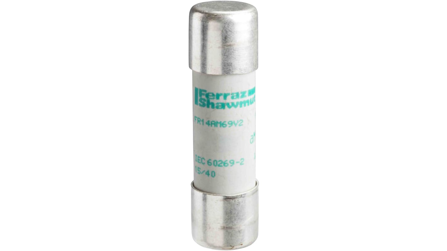 Schneider Electric 16A T Ceramic Cartridge Fuse, 14 x 51mm