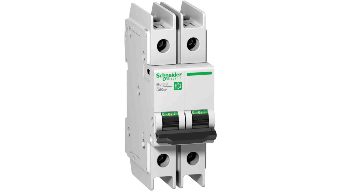 Interruttore magnetotermico Schneider Electric, 2P 20A 15 kA, Tipo D