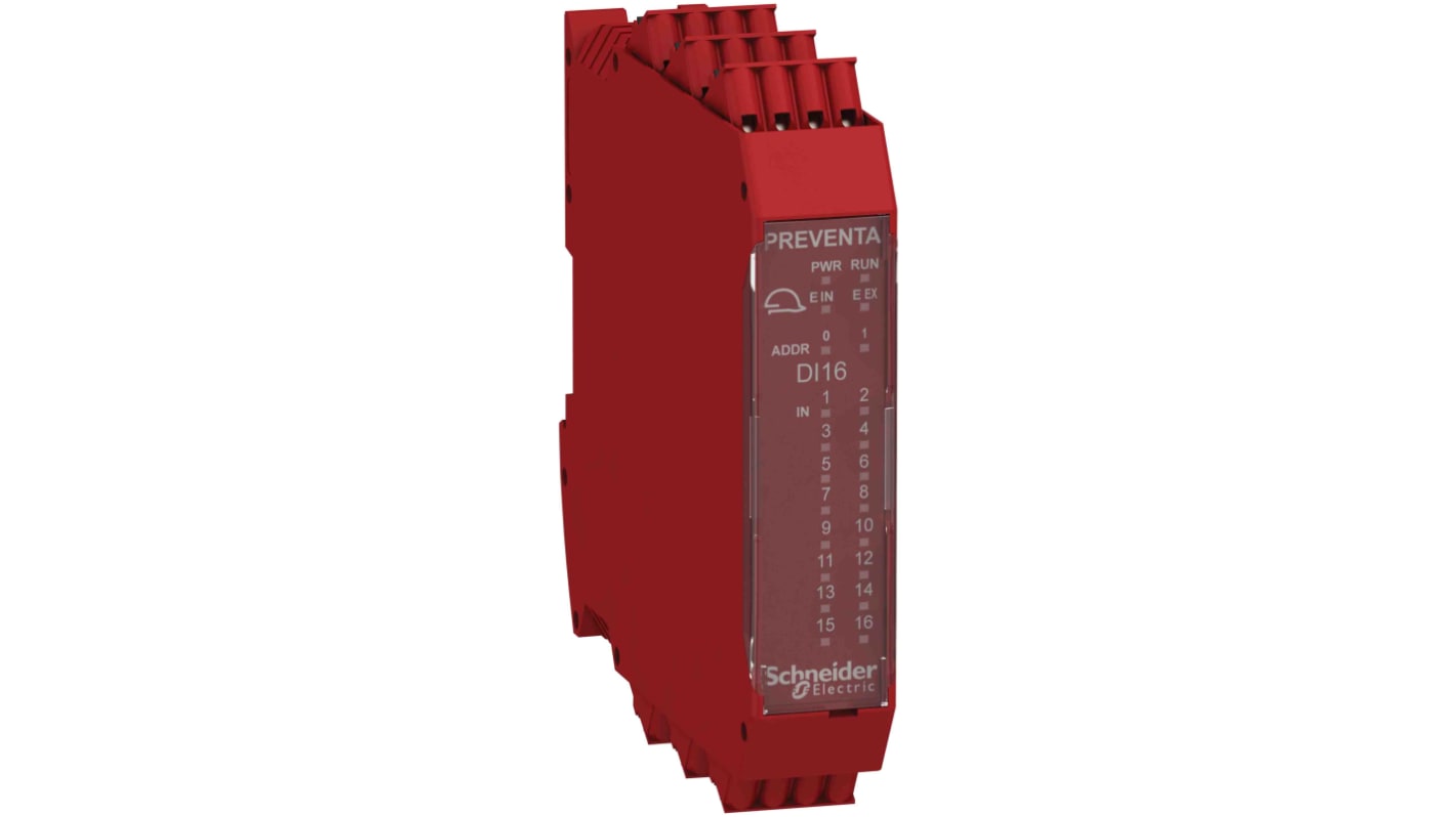 Schneider Electric Preventa XPSMCM Series Safety Controller, 16 Safety Inputs, 4 Safety Outputs, 24 V dc