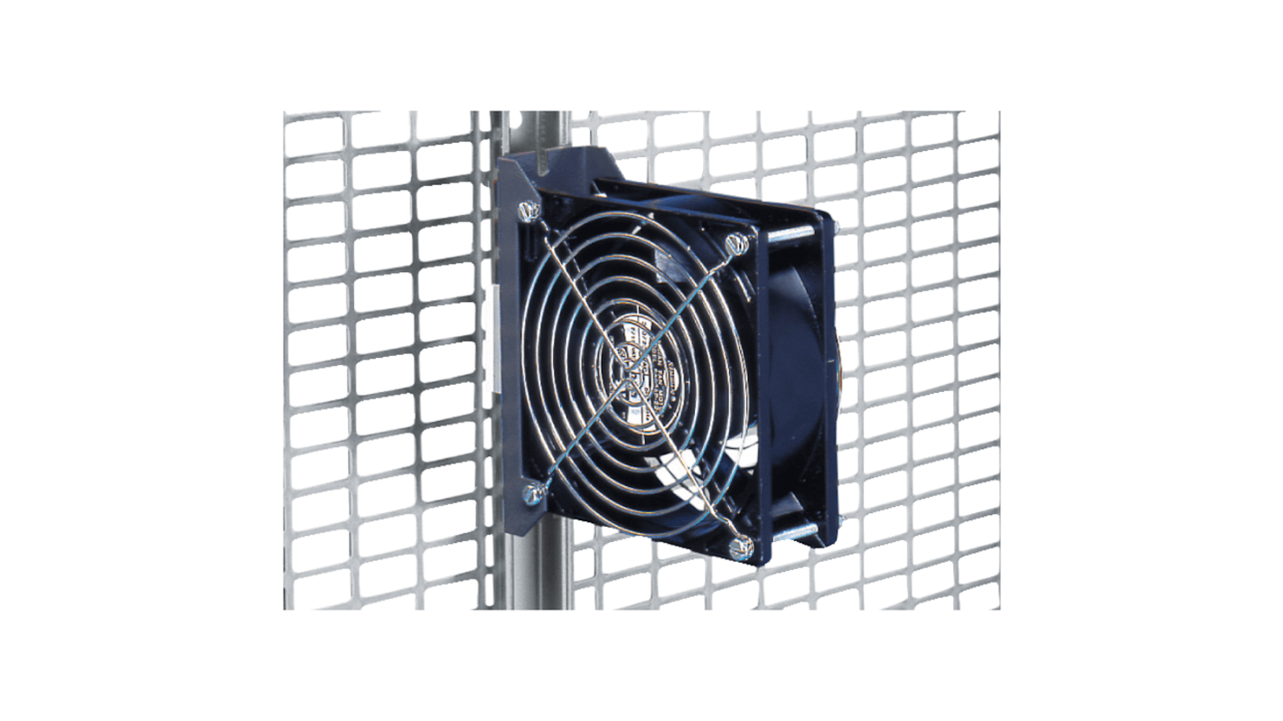 Ventilador con filtro Schneider Electric de 38 x 119mm, alim. 115 V ac, 17W, 41dB