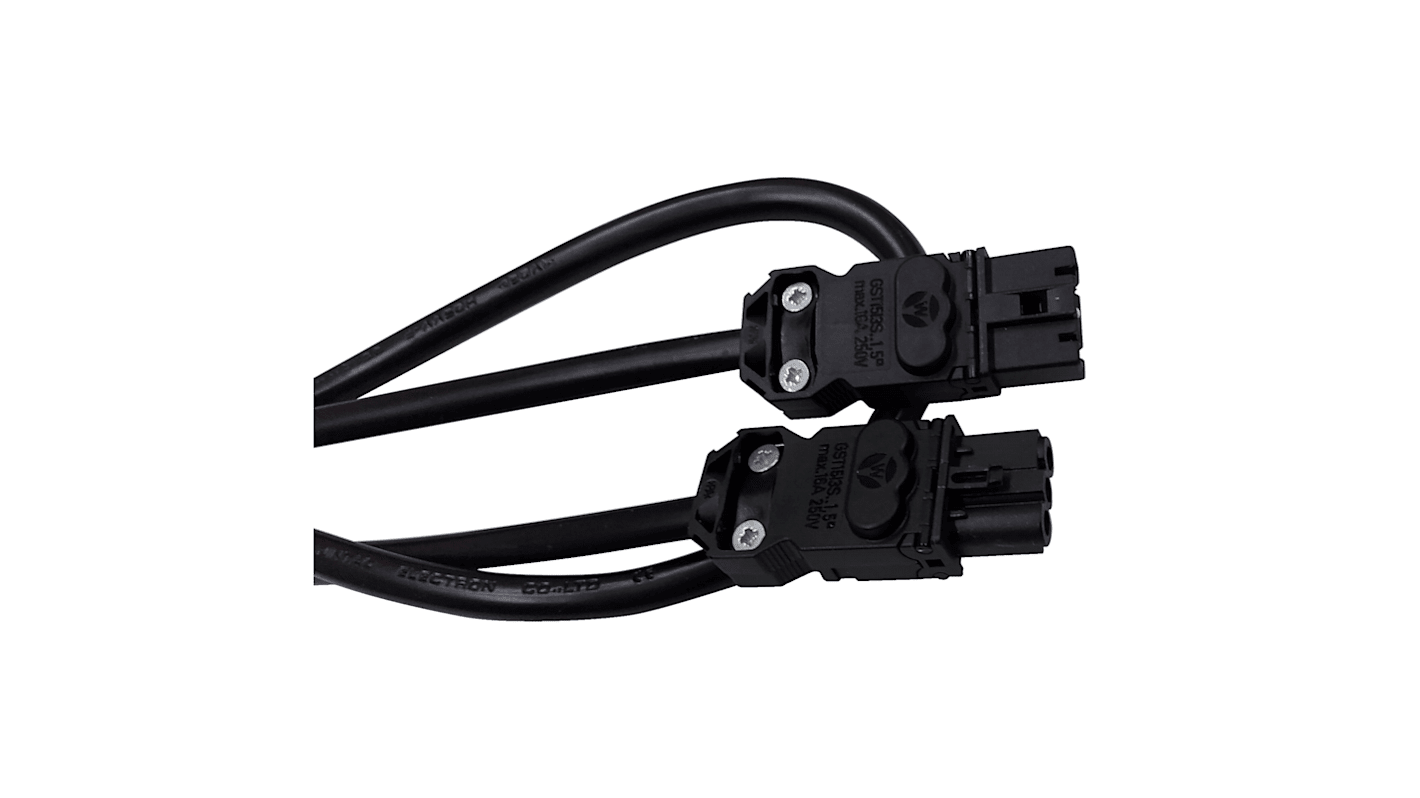 Schneider Electric NSYLAM1MUL LED Cable for LED Lamps, 1m