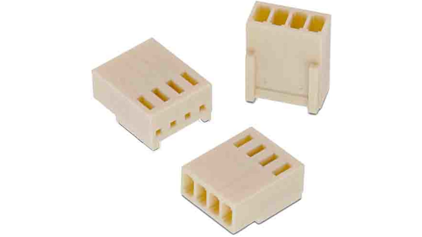 Carcasa de conector Wurth Elektronik 61900611621, Serie WR-WTB, paso: 2.54mm, 6 contactos, , 1 fila filas, Recto, Hembra