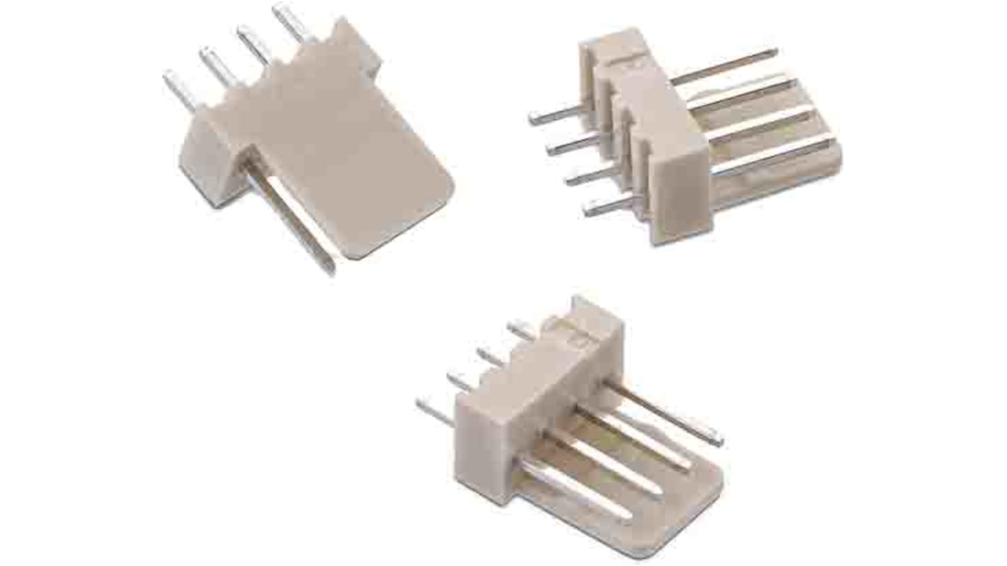 Conector macho para PCB Wurth Elektronik serie WR-WTB de 7 vías, 1 fila, paso 2.54mm