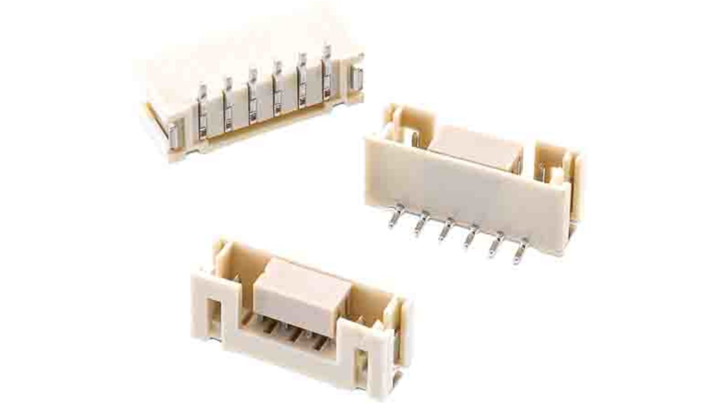 Conector macho para PCB Wurth Elektronik serie WR-WTB de 8 vías, 1 fila, paso 2.0mm