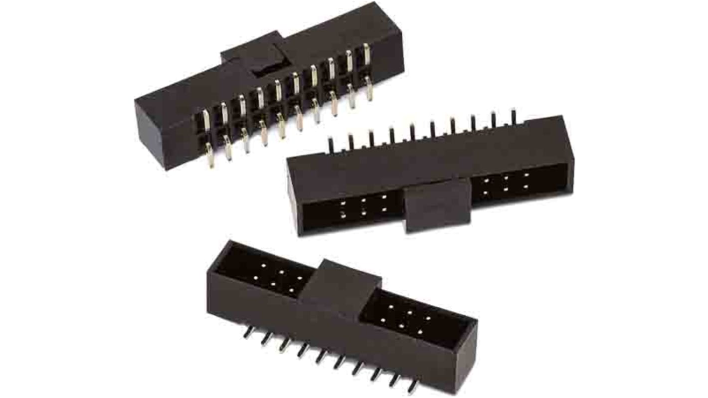 Wurth Elektronik 30p双排排针 垂直, 2.0mm间距, WR-BHD系列