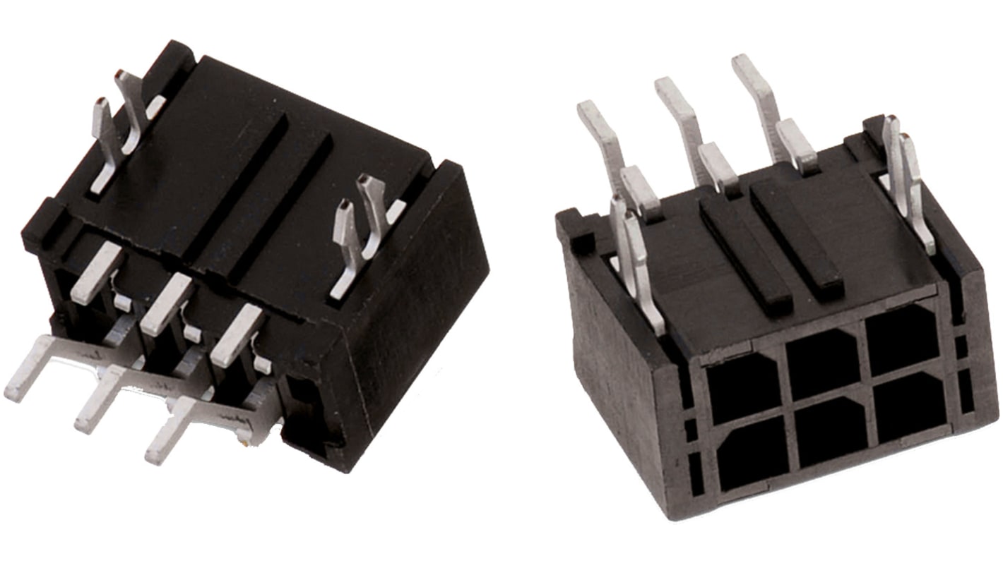 Wurth Elektronik 14p双排排针 直角, 3.0mm间距, WR-MPC3系列