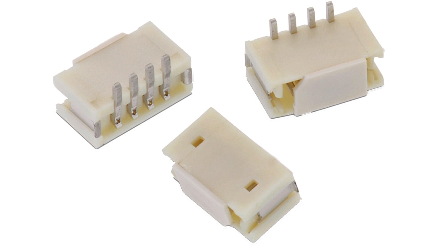 Conector macho para PCB Wurth Elektronik serie WR-WTB de 7 vías, 1 fila, paso 1.5mm