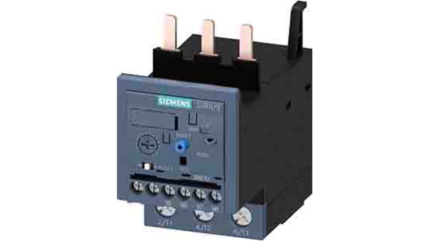 Siemens 3RB Overload Relay 1NC + 1NO, 12.5 → 50 A F.L.C, 50 A Contact Rating, 3P, SIRIUS