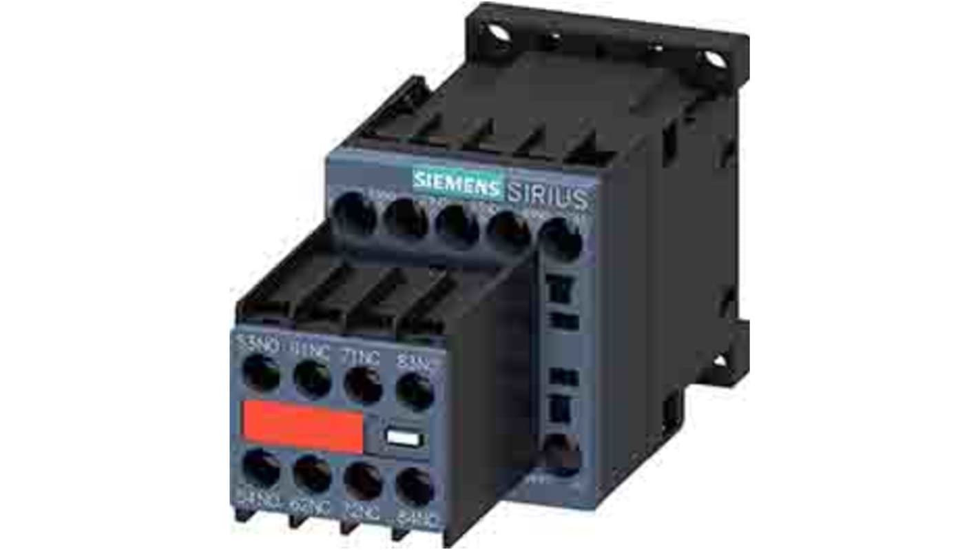 Siemens SIRIUS 3RH2 Contactor Relay, 3 A, 2NC + 6NO