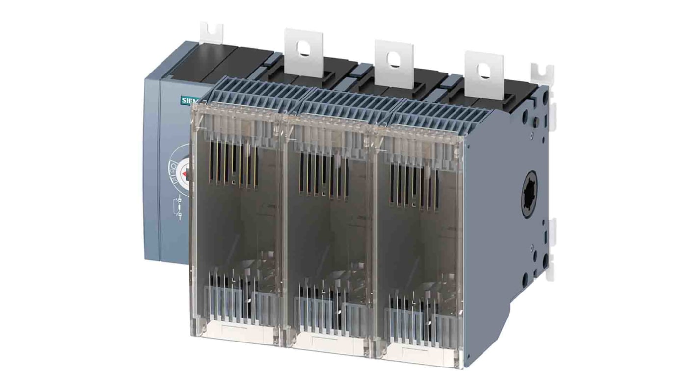 Sezionatore portafusibili Siemens 3KF4340-0LF11, corrente max 400A, 3, fusibile , fusibile NH1, NH2 SENTRON 3KF