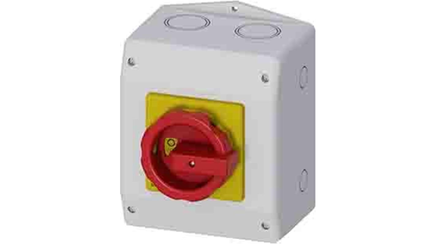 Interruptor seccionador, 3P, Corriente 63A, IP65 3LD2565-1GP53 SENTRON