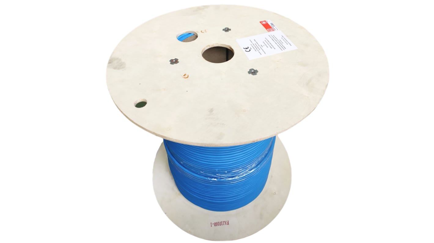 RS PRO, 500m Cat7, Blue, S/FTP Shielded, Unterminated LSZH Sheath