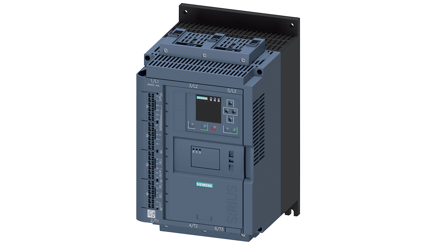 Arrancador directo Siemens SIRIUS, 25 A, 480 V ac, 7,5 kW, trifásico, IP20