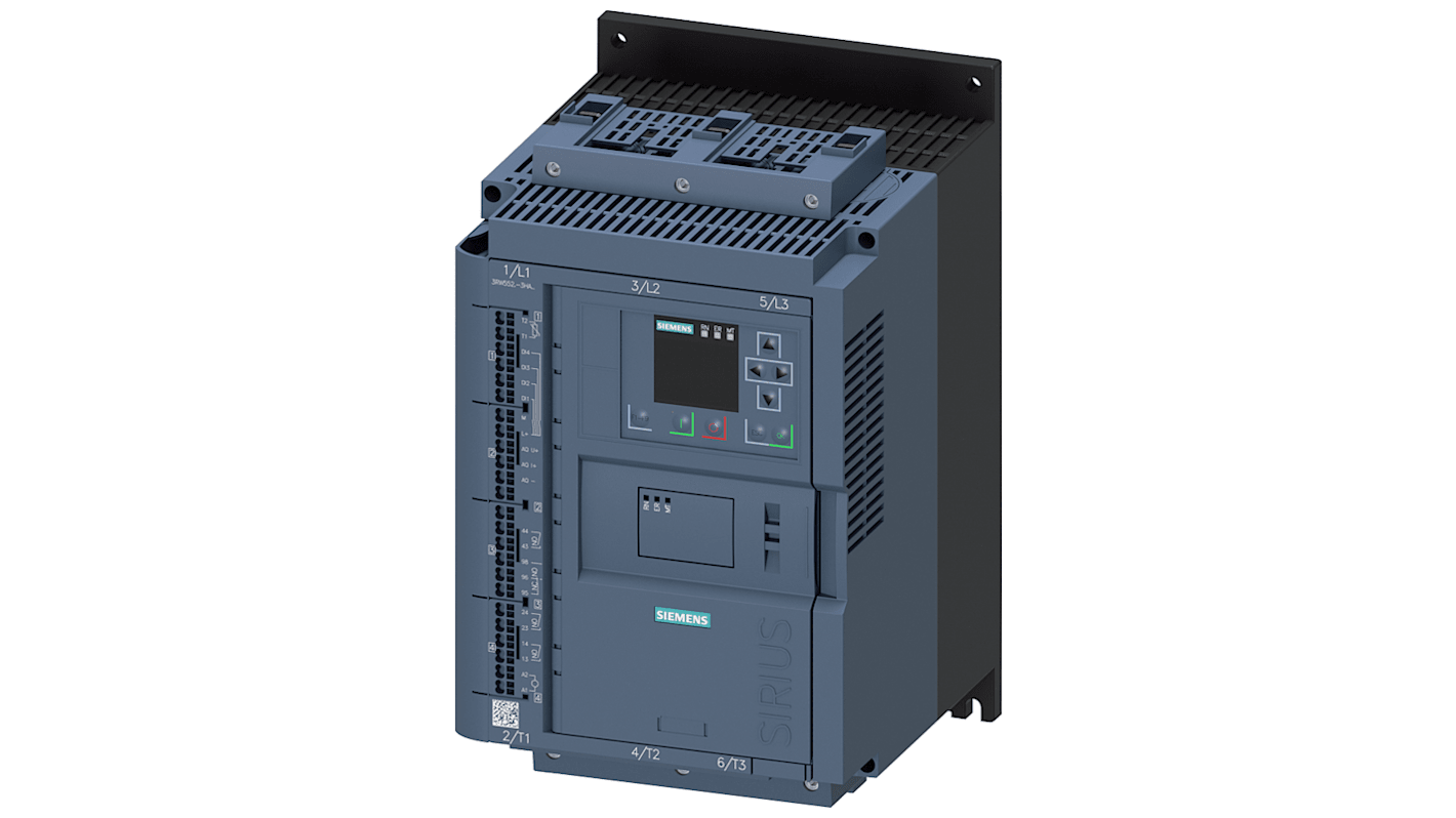 Siemens SIRIUS 3RW DOL Starter, , 7.5 kW, 480 V ac, 3 Phase, IP20