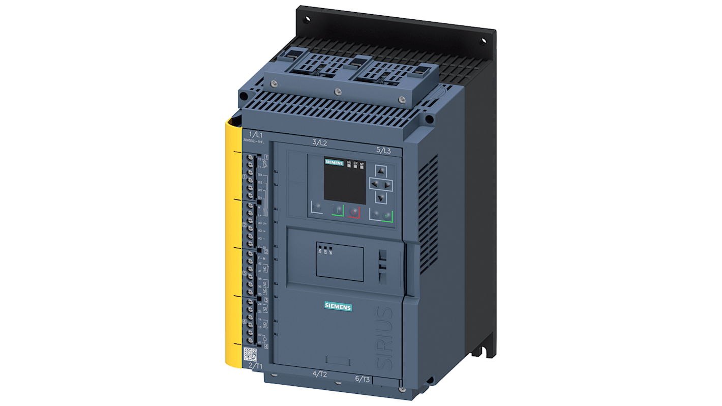 Siemens SIRIUS 3RW DOL Starter, , 7.5 kW, 480 V ac, 3 Phase, IP20