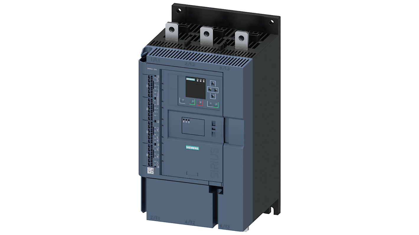 Arrancador directo Siemens SIRIUS, 210 A, 480 V ac, 7,5 kW, trifásico, IP20