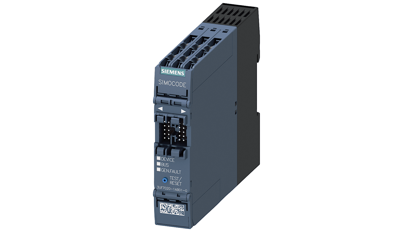 Unità base del motore Siemens, protezione SIMOCODE pro S., 4 ingressi, 2 uscite, 24 V, 6 A SIRIUS