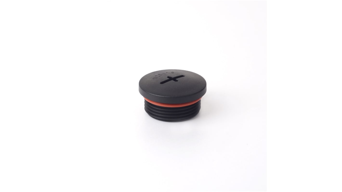 RS PRO Stopping Plug, M25, 25.2mm Hole Diameter, Threaded