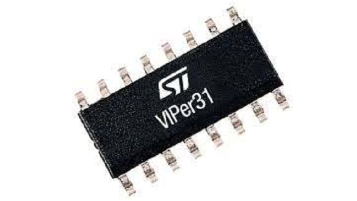 STMicroelectronics, AC-DC Converter 3A, 4.5 → 30 V 16-Pin, SO16N VIPER317HDTR