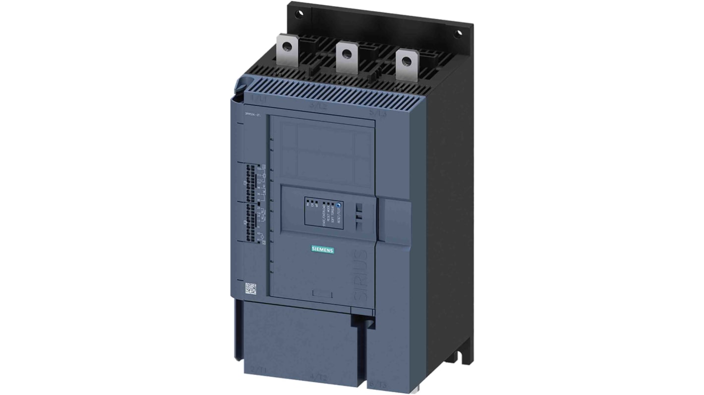 Startér pro plynulý rozběh, řada: 3RW52 315 kW 470 A 600 V AC 3fázový, rozsah: SIRIUS 3RW