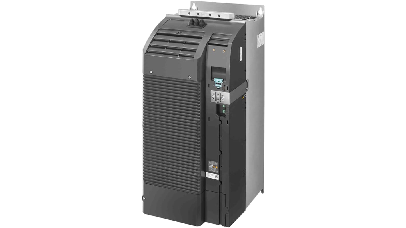 Módulo de energía Siemens serie SINAMICS PM240-2, 75 kW, 380 → 480 V ac, 3 fases, 220 A, 550Hz, IP20