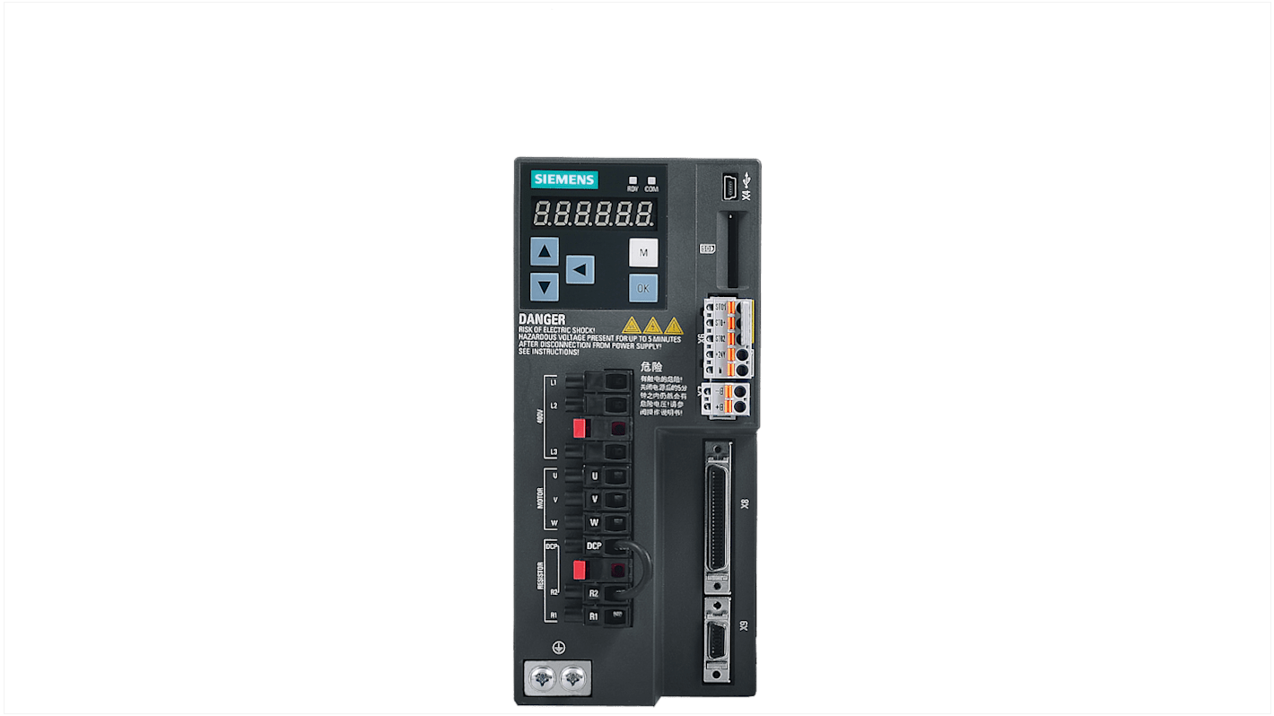 Siemens 1 kW Servo Drive, 380 - 480 V, 3 Phase, 9 A, 480 V