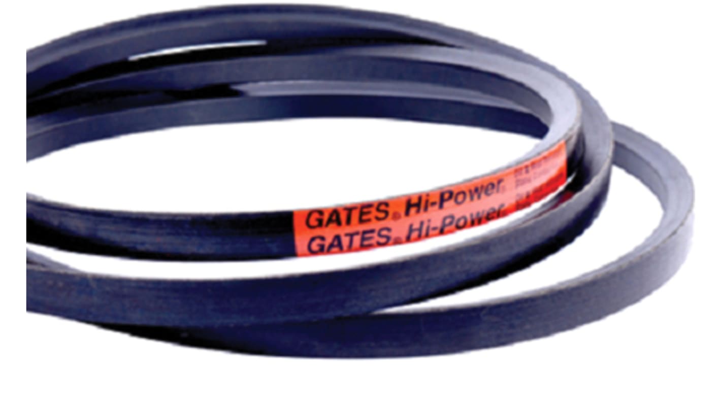 Cinghia di trasmissione Gates serie Hi-Power, sezione Z, 895mm x 10mm x 6mm