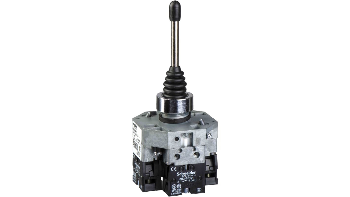 Schneider Electric 4-Axis Joystick Switch Round, IP66 240V