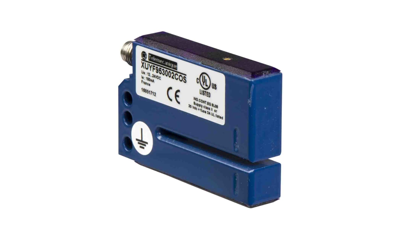 Rs-Online Sensore fotoelettrico Rettangolare Telemecanique Sensors a fascio diretto rilevamento 2 mm uscita Stato solido