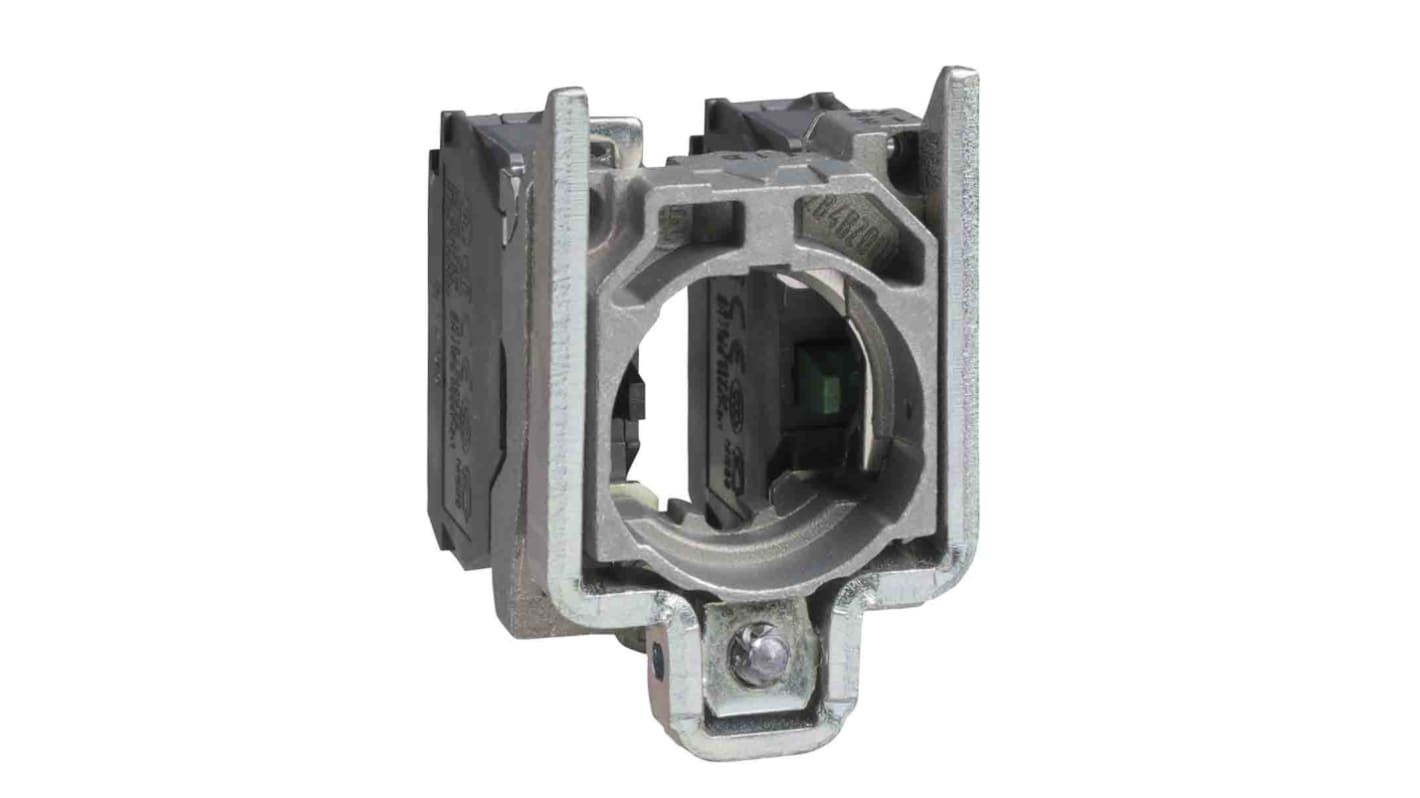 Schneider Electric コンタクトブロック 2 NO 240V スクリュークランプターミナル ZB4BZ107