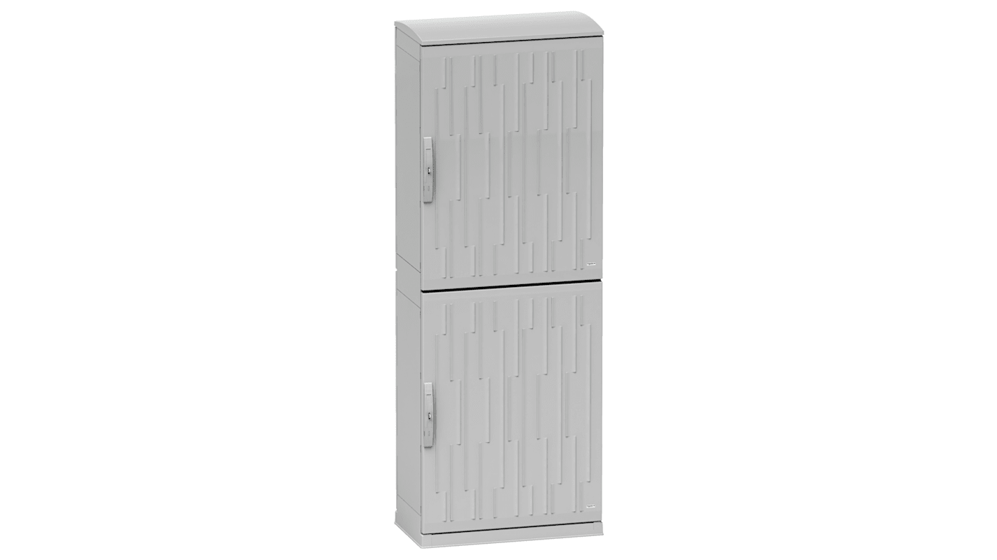 Schneider Electric Thalassa PLA Series Polyester Double-Door-Door Floor Standing Enclosure, IP65, 2000x750x420mm