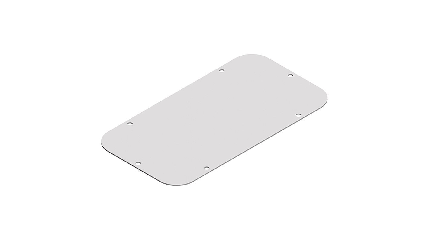 Schneider Electric RAL 7035 Gland Plate, 245mm H, 245mm W for Use with Enclosure Accessory