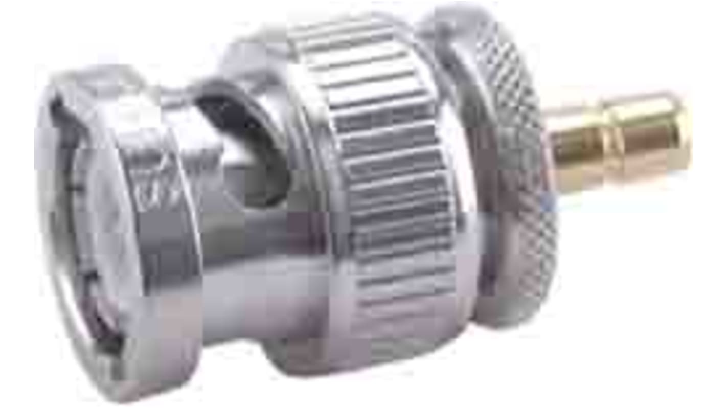 Huber+Suhner Straight RF Adapter BNC Plug to SMB Socket 4GHz