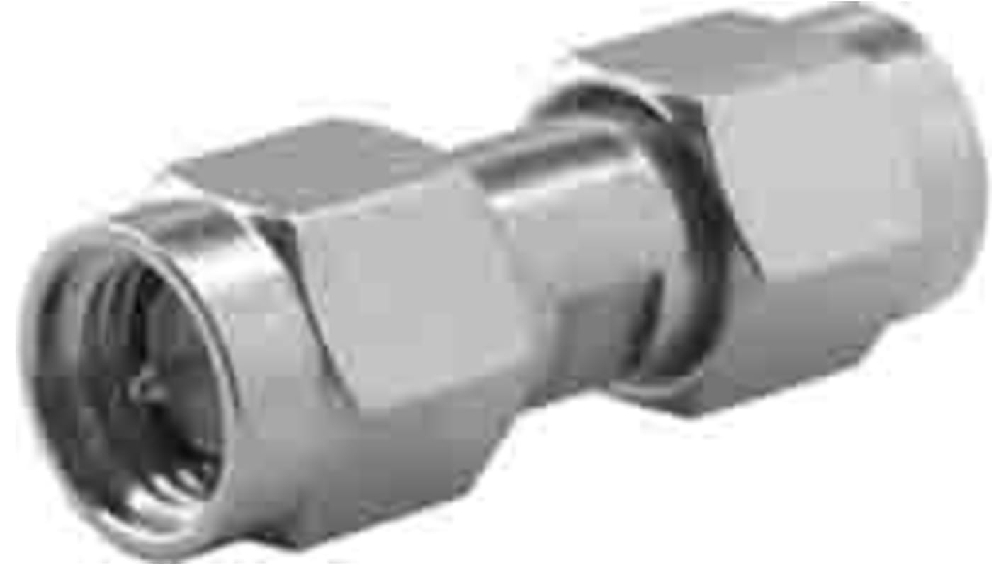 Huber+Suhner Straight RF Adapter SMA Plug to SMA Plug 18GHz