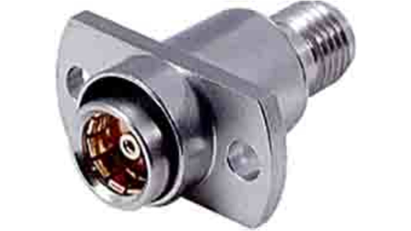 Huber+Suhner Straight RF Adapter Socket to SMA Socket 18GHz