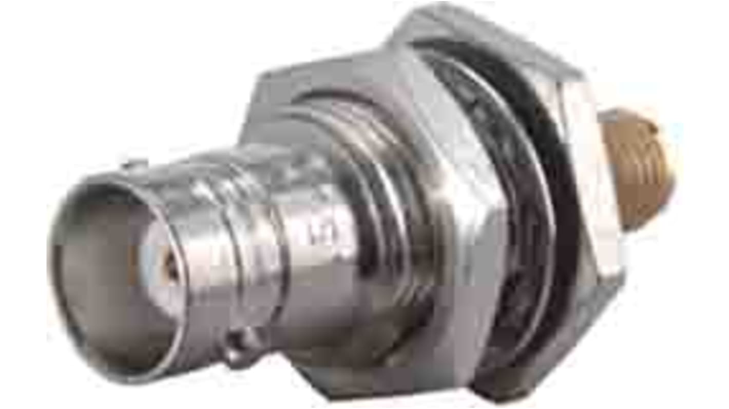 Huber+Suhner Straight RF Adapter BNC Socket to SMA Socket 4GHz