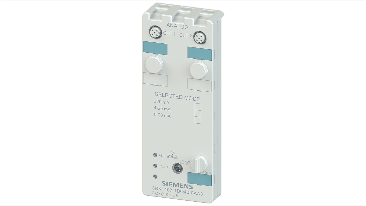 Módulo E/S para PLC Siemens, para usar con Módulos de E/S analógicos IP67 – K60