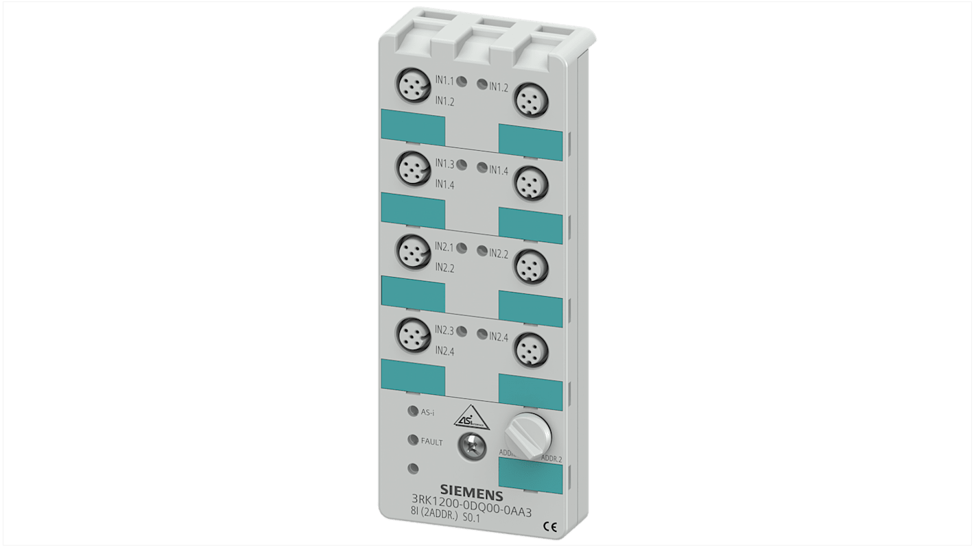 Siemens AS-I K60 Series Digital I/O Module for Use with Field Work