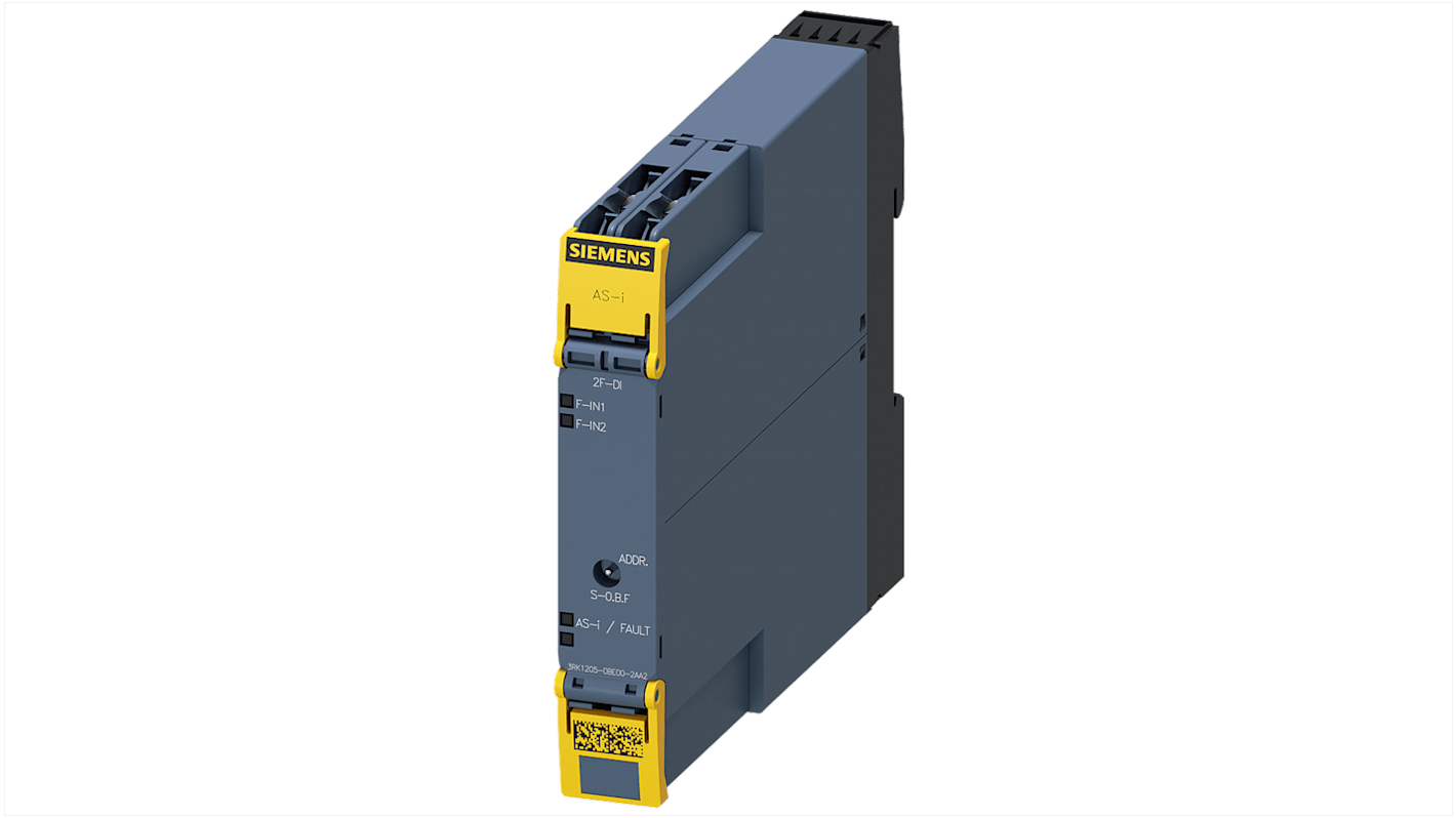 Moduł we/wy Siemens Kompaktowy moduł we/wy Slimline AS-I Safe SlimLine Compact Szafa sterownicza 3RK1205-0BE00-2AA2