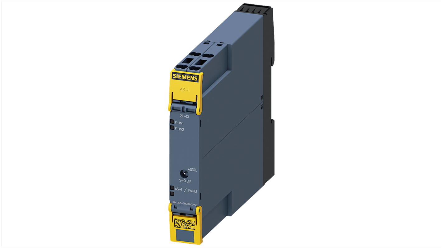 Moduł we/wy Siemens Kompaktowy moduł we/wy Slimline AS-I Safe SlimLine Compact Szafa sterownicza 3RK1205-0BG00-2AA2