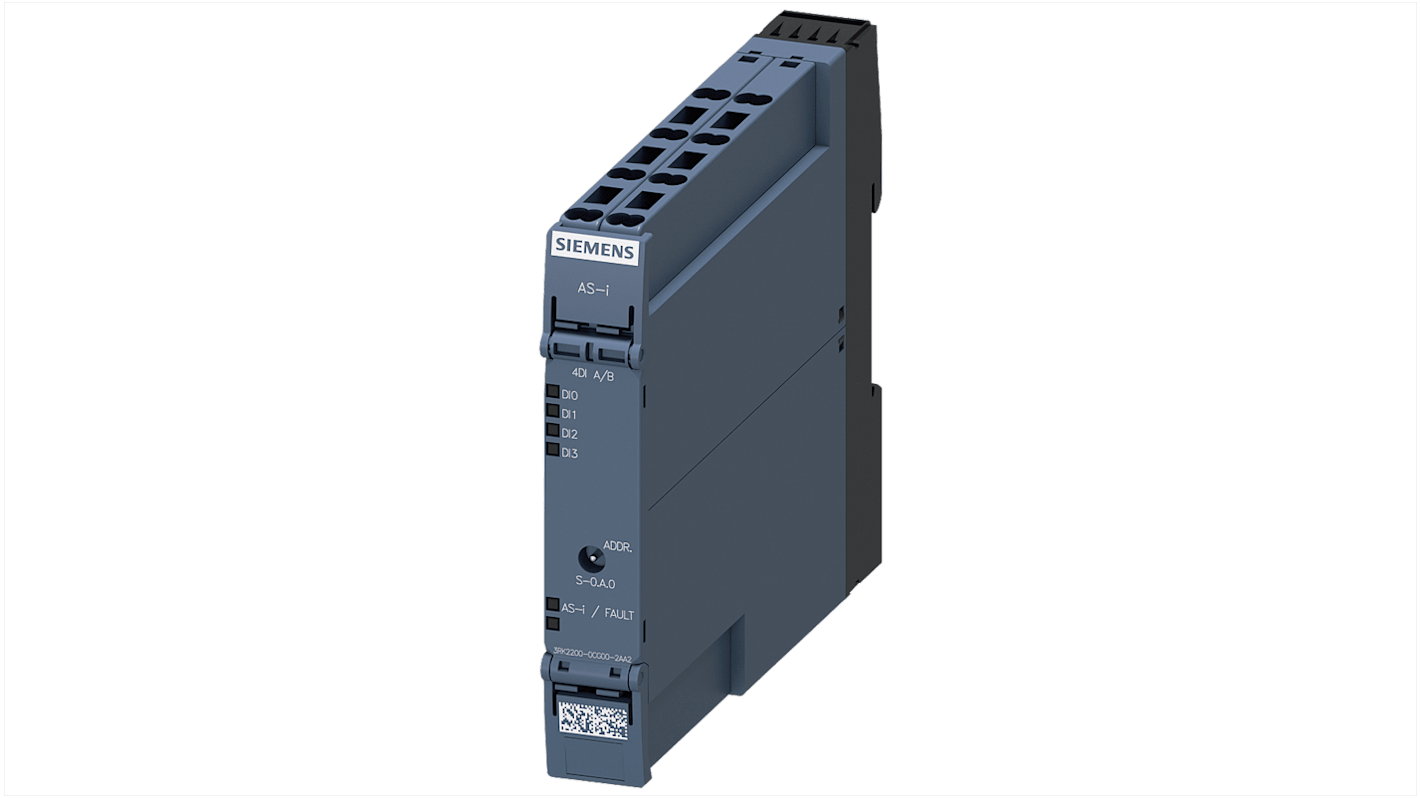 Moduł we/wy Siemens Kompaktowy moduł we/wy Slimline AS-I SlimLine Compact Szafa sterownicza 3RK2200-0CG00-2AA2
