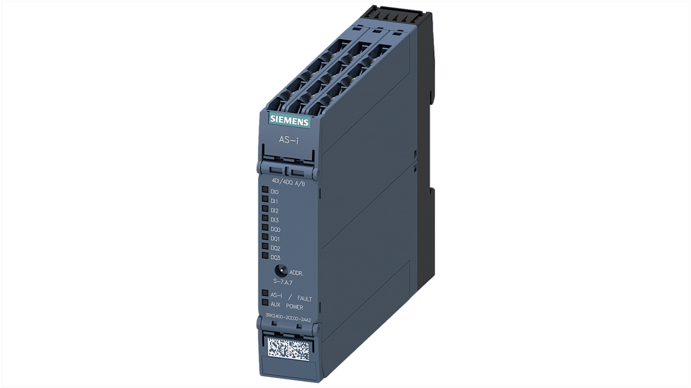 Moduł we/wy Siemens Kompaktowy moduł we/wy Slimline AS-I SlimLine Compact Szafa sterownicza 3RK2400-2CE00-2AA2