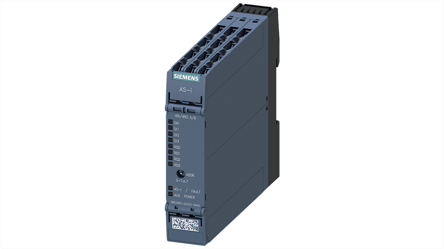 Moduł we/wy Siemens Kompaktowy moduł we/wy Slimline AS-I SlimLine Compact Szafa sterownicza 3RK2402-2CE00-2AA2
