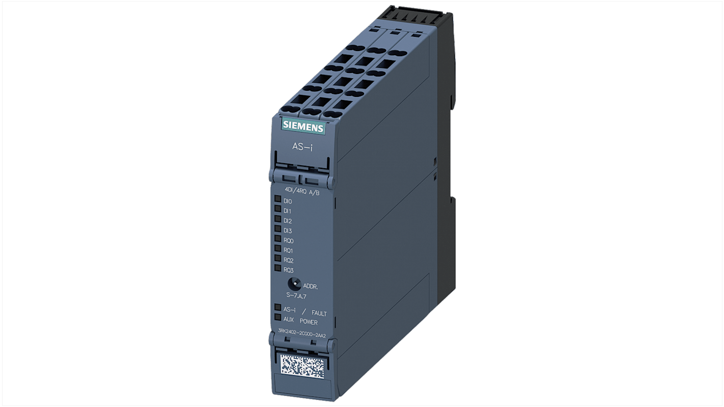 Moduł we/wy Siemens Kompaktowy moduł we/wy Slimline AS-I SlimLine Compact Szafa sterownicza 3RK2402-2CG00-2AA2
