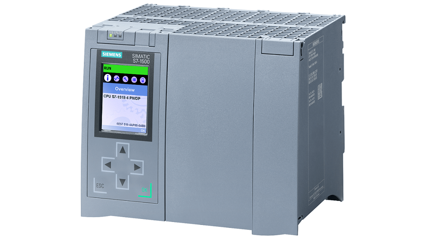 Rs-Online CPU PLC Siemens SIMATIC S7-1500 ingressi: 20 uscite: 20 24 V
