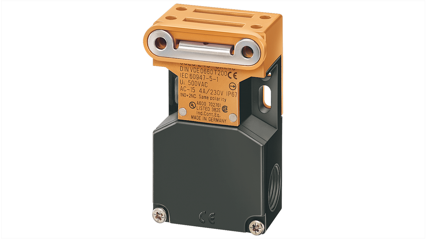 Siemens 3SE2243 Series Limit Switch, 2NC/1NO, Thermoplastic Housing