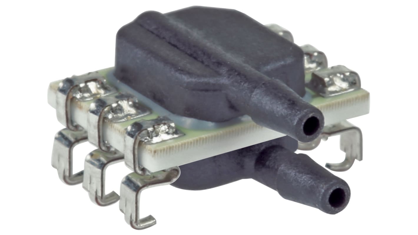 Honeywell Differential Pressure Sensor, 103kPa Operating Max, PCB Mount, 6-Pin, 1724kPa Overload Max, SMT