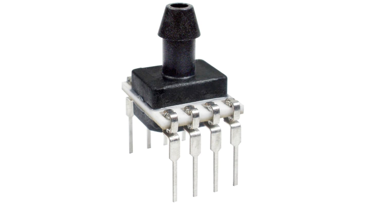 Honeywell Absolute Pressure Sensor, 100kPa Operating Max, PCB Mount, 8-Pin, 200kPa Overload Max, DIP