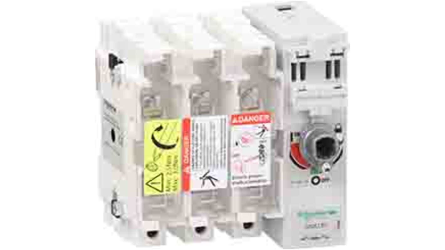 Schneider Electric Fuse Switch Disconnector, 3 Pole, 160A Max Current, 160A Fuse Current