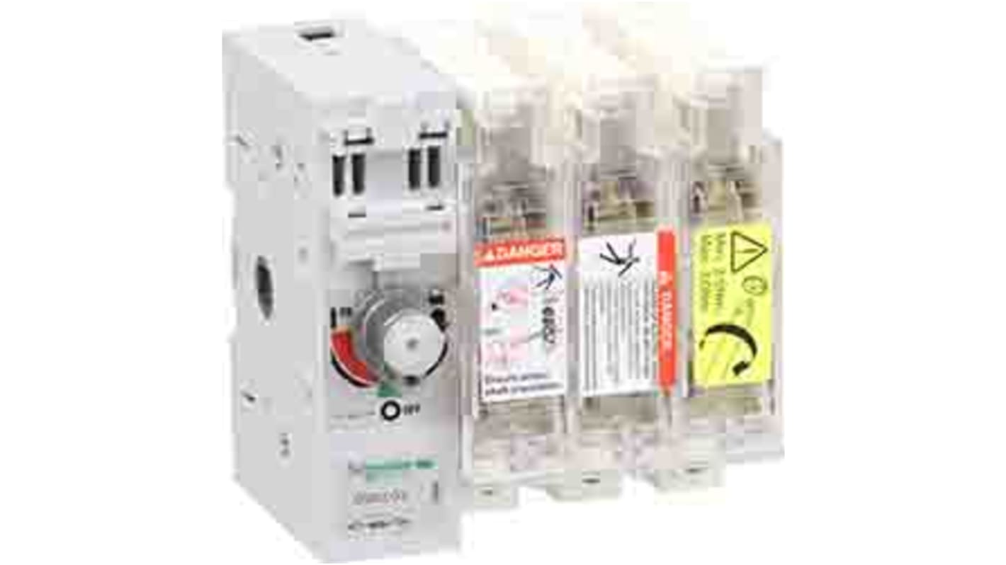 Schneider Electric Fuse Switch Disconnector, 3 Pole, 160A Max Current, 160A Fuse Current